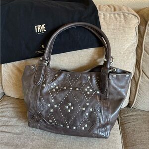 Brown Leather Frye bag. Excellent condition.